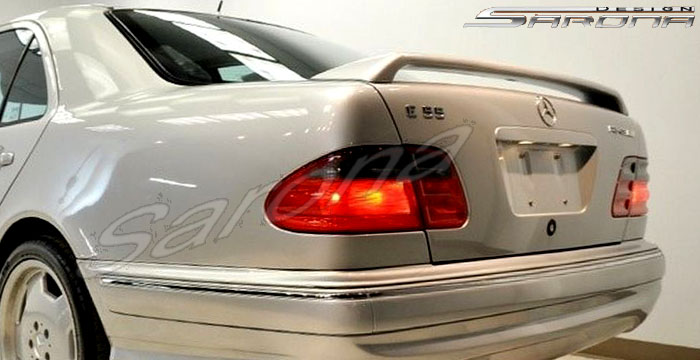 Custom Mercedes E Class  Sedan Trunk Wing (1996 - 2002) - $325.00 (Part #MB-063-TW)